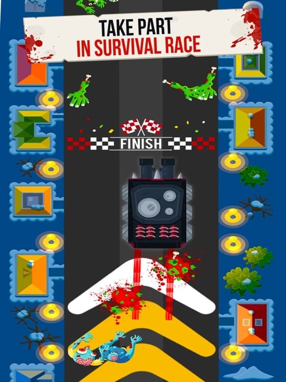 Zombie Drift: Smashy road trip screenshot 6