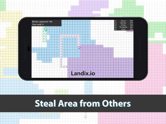 Landix.io Split Snake Cells screenshot 2