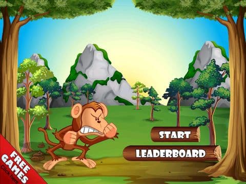 Angry Monkey Mud Toss Fight screenshot 2