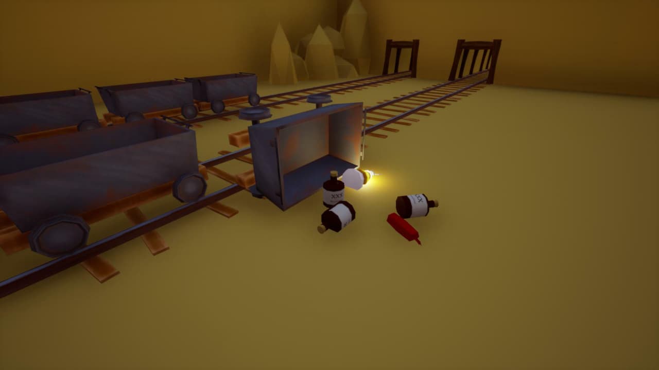 Gold mine escape room(ryan laley games jam 2020)