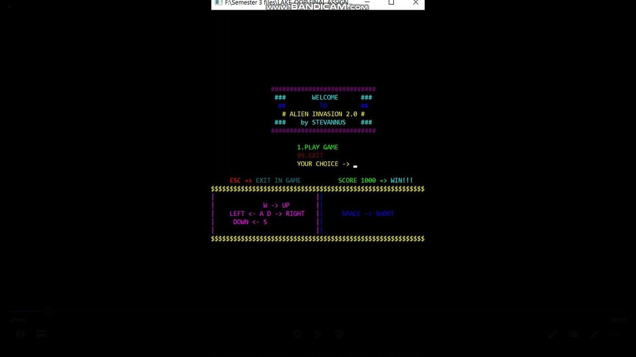 Alien Invasion Game (Stevannus Lake) screenshot 2