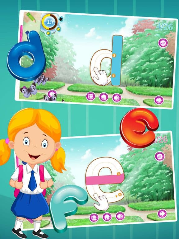 ABC Alphabet Tracing Writing Letters 123 Learning screenshot 4