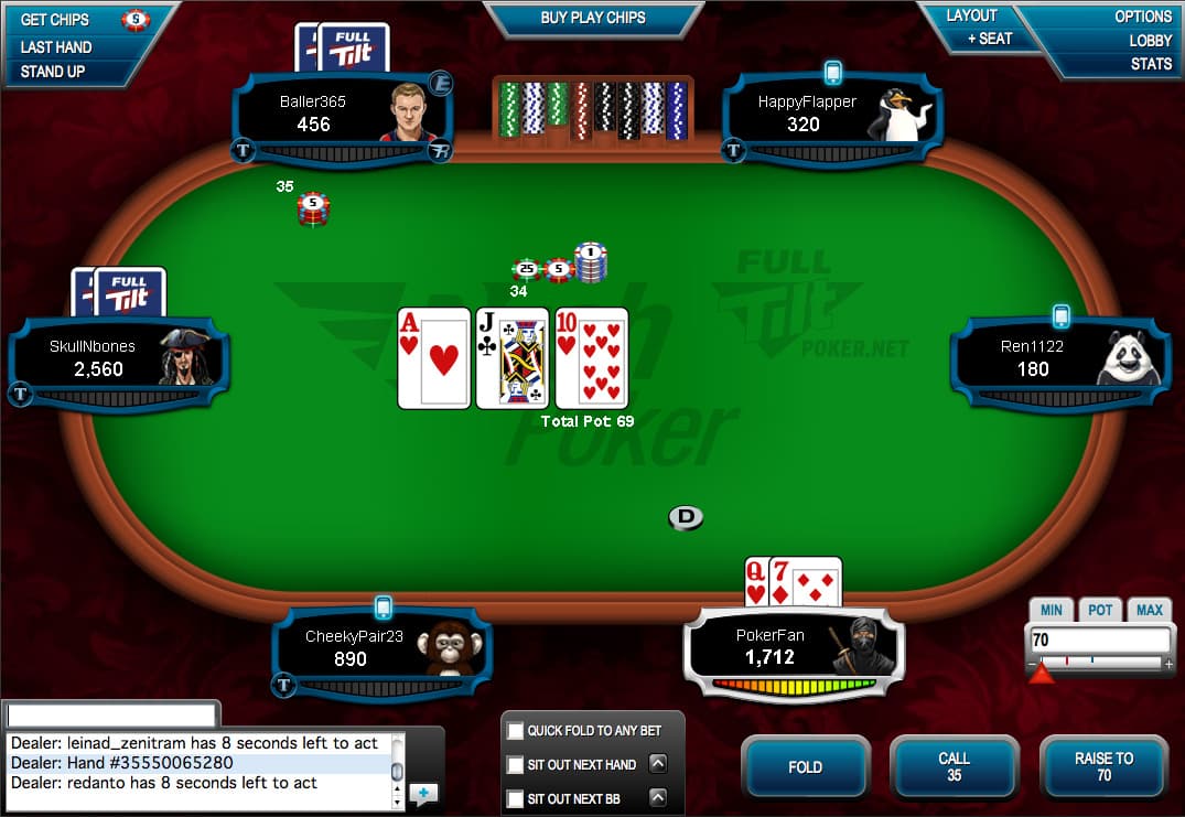 Full Tilt Poker screenshot 4