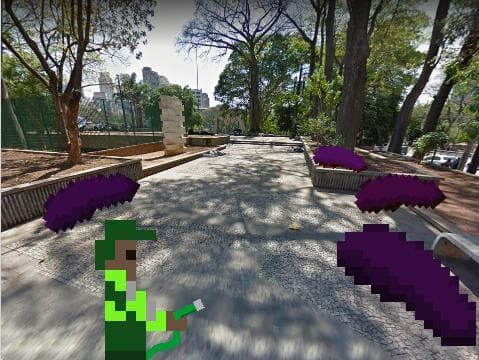 Limpeza da Praça