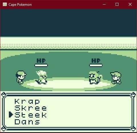 GB Studio Poké Test