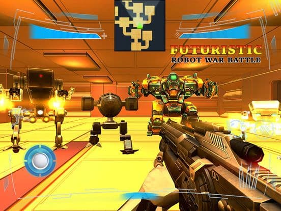 Futuristic Robot War Batle Pro