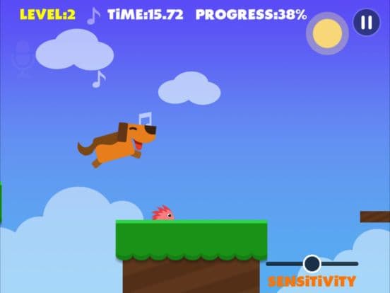 Jump Dog - Best Audio Control Game screenshot 2