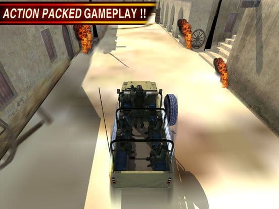 Extreme Desert Fury in Commando Game