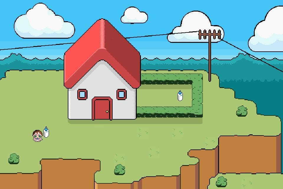 The baby sokoban (HTML5)