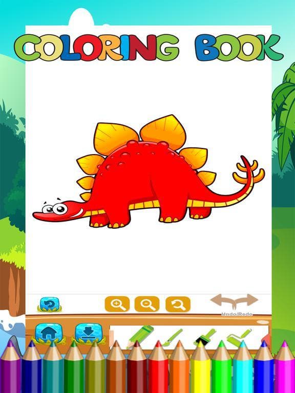 Dinosaur Coloring Book Kids Learn Drawing,Painting screenshot 5