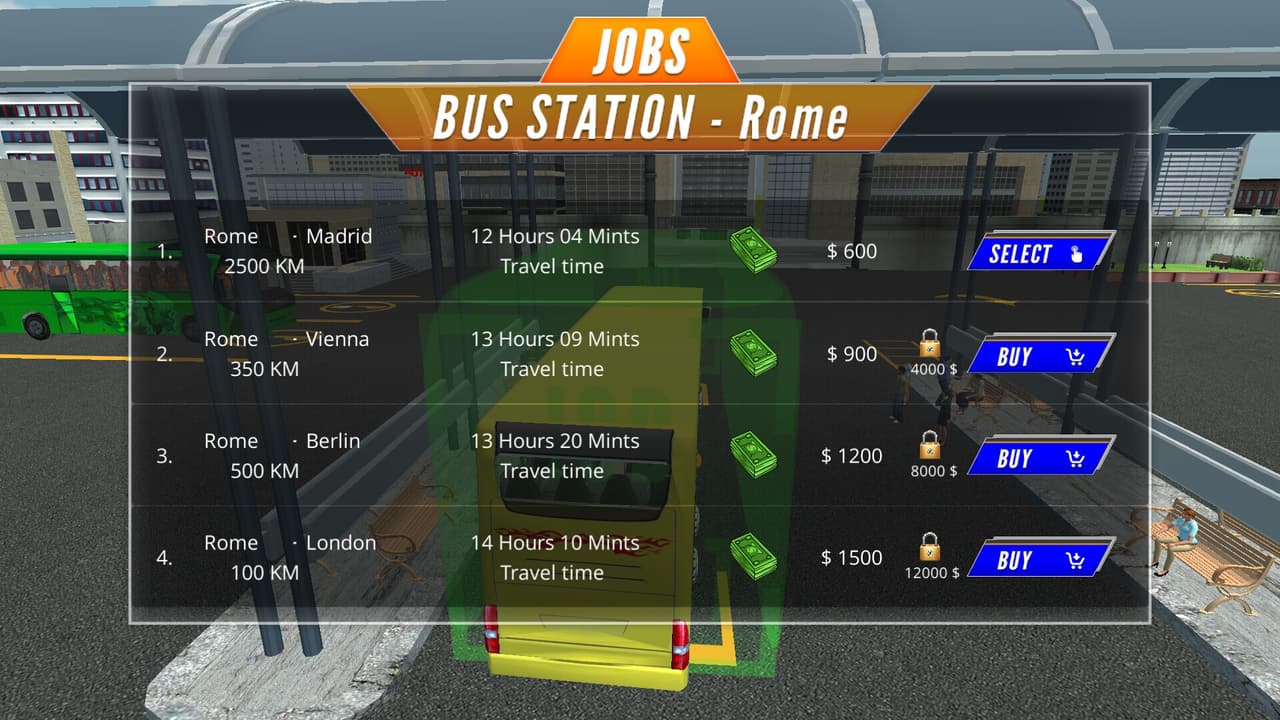 Europe Bus Driver screenshot 5