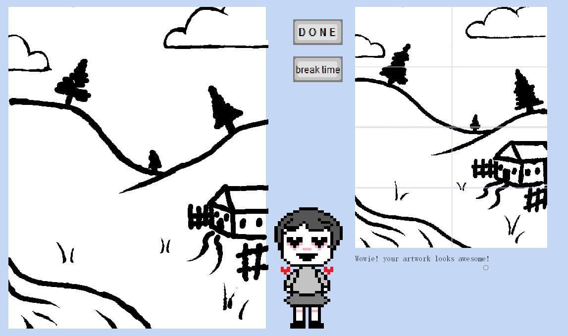 Eyeless Artists Drawing Practice screenshot 3