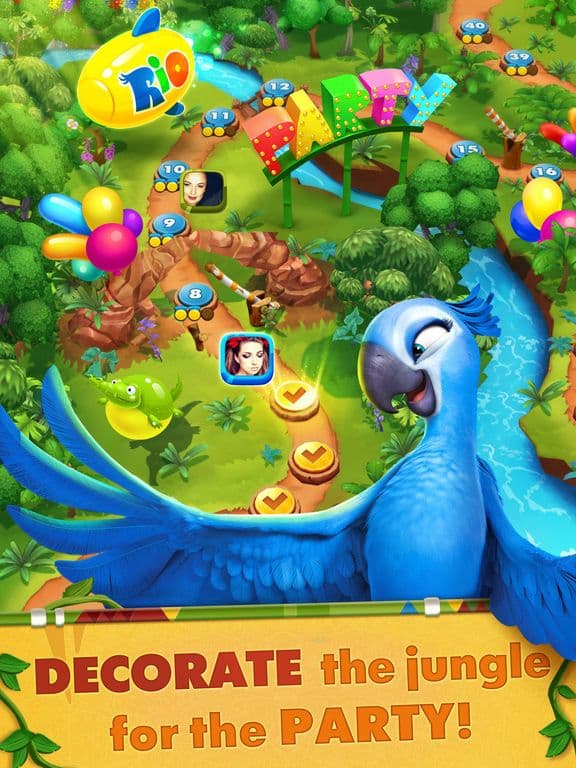 Rio: Match 3 Party screenshot 4