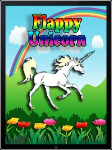 Flappy Unicorn (Very Easy) screenshot 2