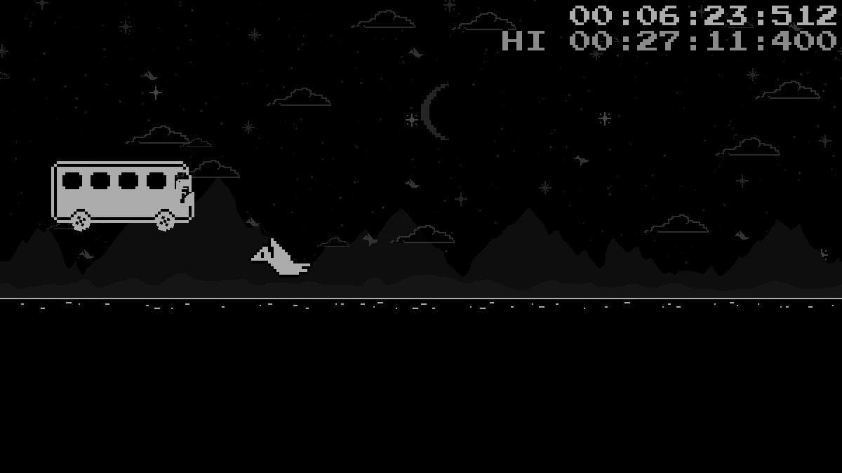 Dino Bus (Chromes T-Rex Runner VS. Desert Bus) screenshot 4