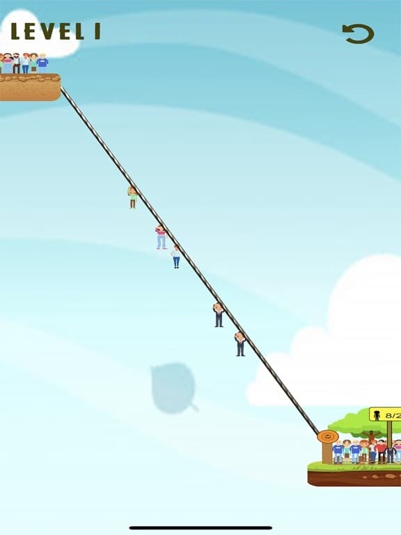 Rope ZipLine ! screenshot 2