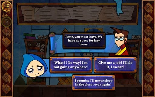 Message Quest — adventures of Feste (with ads)