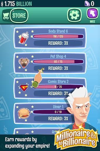 Millionaire Billionaire Tycoon 💰 - Clicker Game screenshot 6