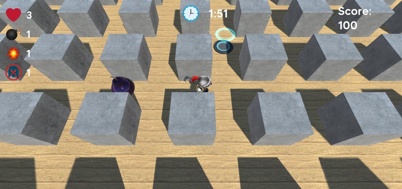 DSVJ2_2021_BOMBERMAN screenshot 3