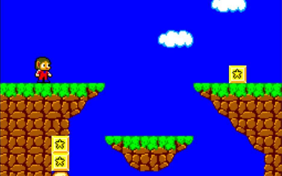 Alex Kidd Recreación basica