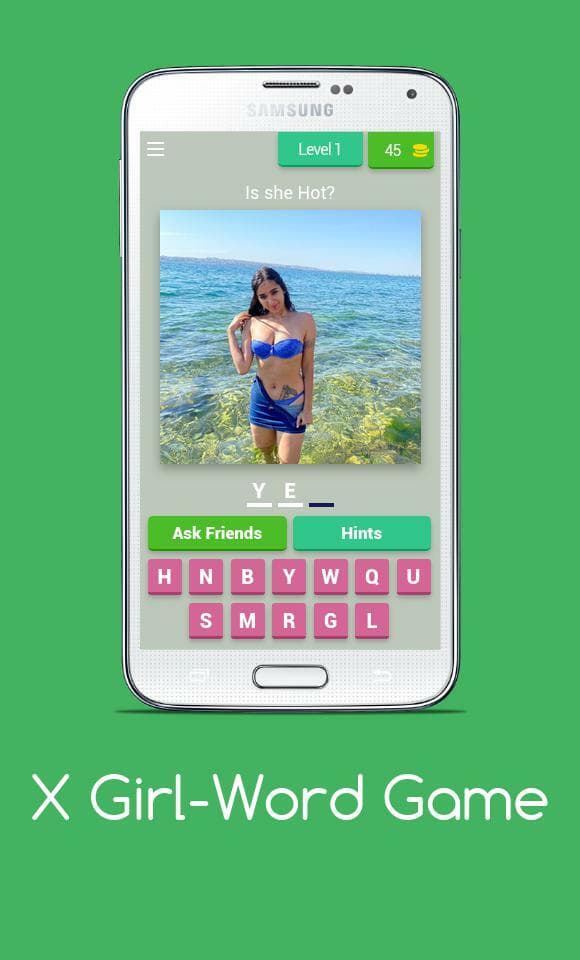 X Girl Word Game screenshot 2