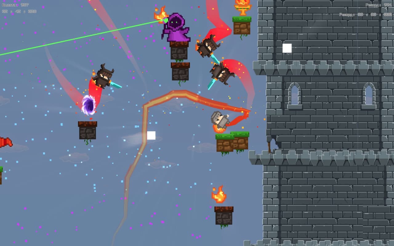 Flaming Pixels