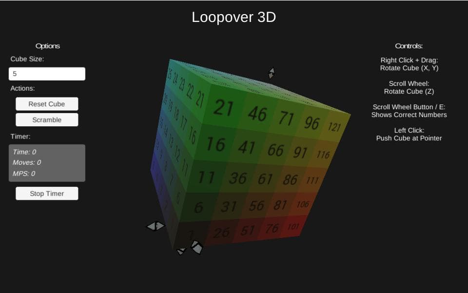 Loopover 3D screenshot 2