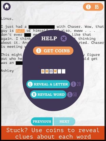 Secret Word Stack Riddle Cube: Wonder the hard time of injustice in this little adventure game screenshot 4