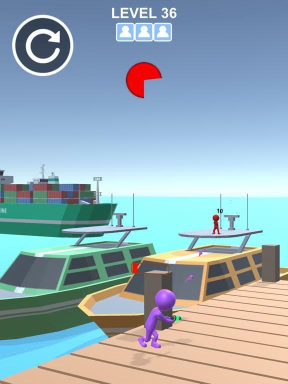 Water Bullet 3D -Stickman Shot screenshot 3