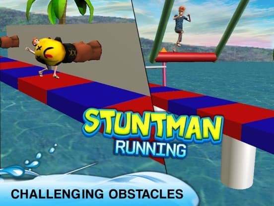 Legendary Stuntman Run: 3D Kid Running Game screenshot 4