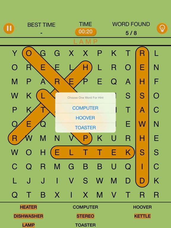 AAAA Word Search -Swipe Puzzle