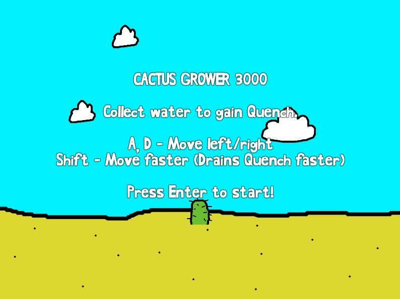 Cactus Grower 3000