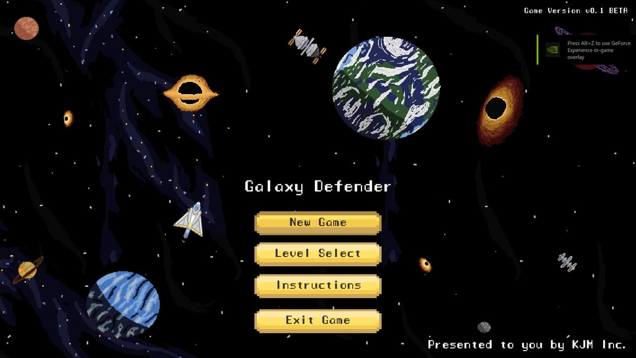 Galaxy Defender (itch) (kuijunming93) screenshot 2