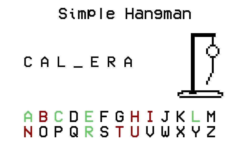 Simple Hangman