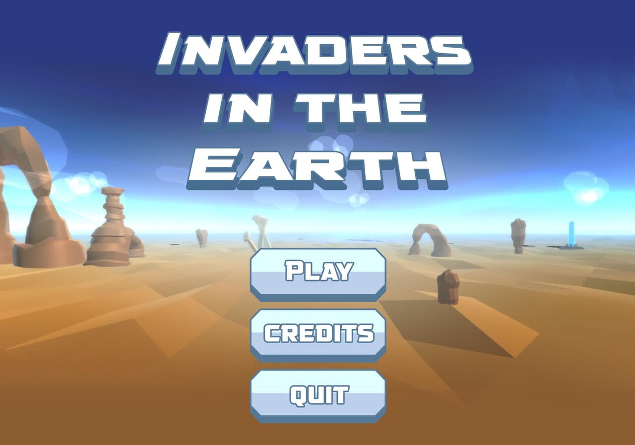 Invaders in the earth