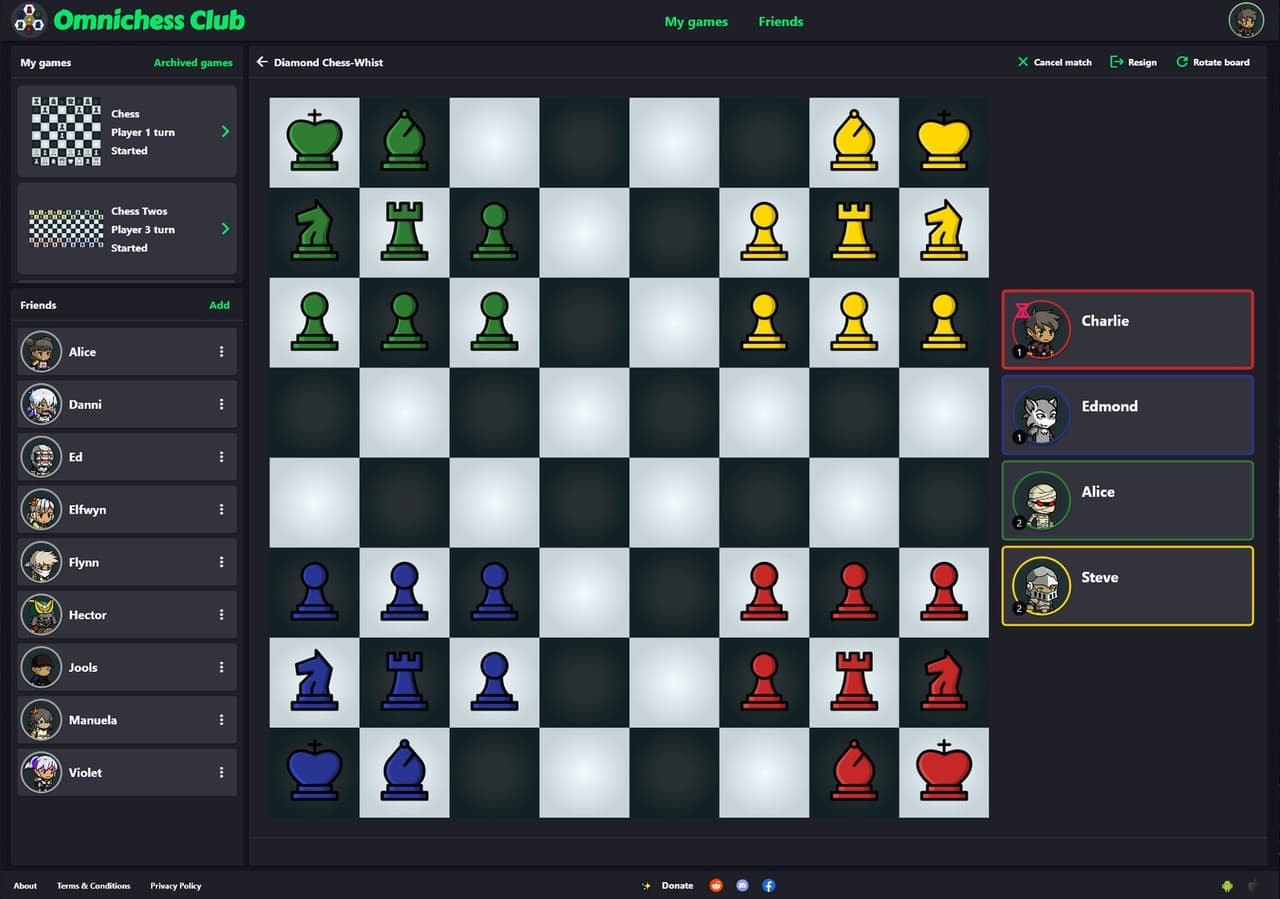 Chess Variants - Omnichess screenshot 4