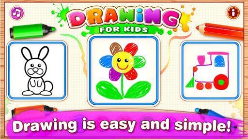 Drawing for Kids Learning Games for Toddlers age 3 screenshot 2