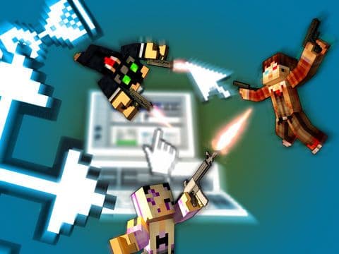 The Dropper 2 - Mini Survival FPS & Multiplayer Worldwide Game screenshot 2