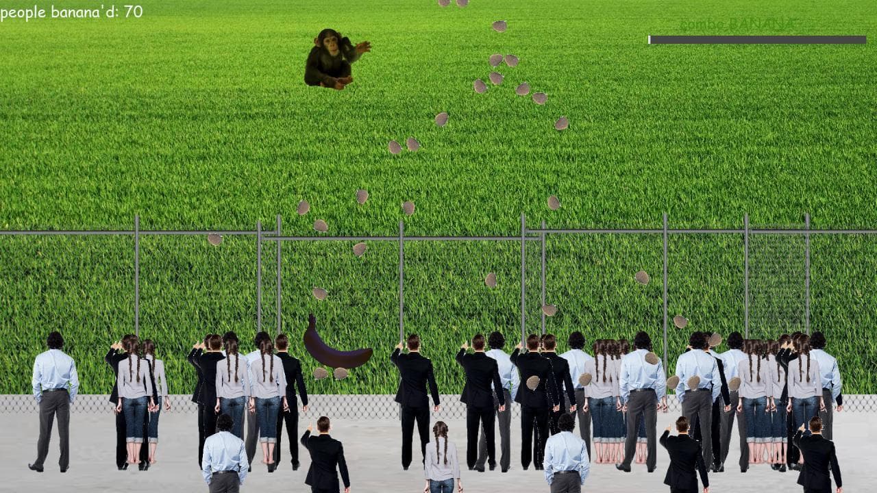 monke throw banana