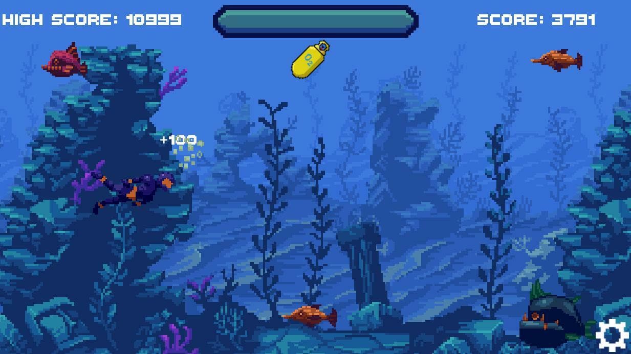 Submarine Runner (itch) screenshot 2