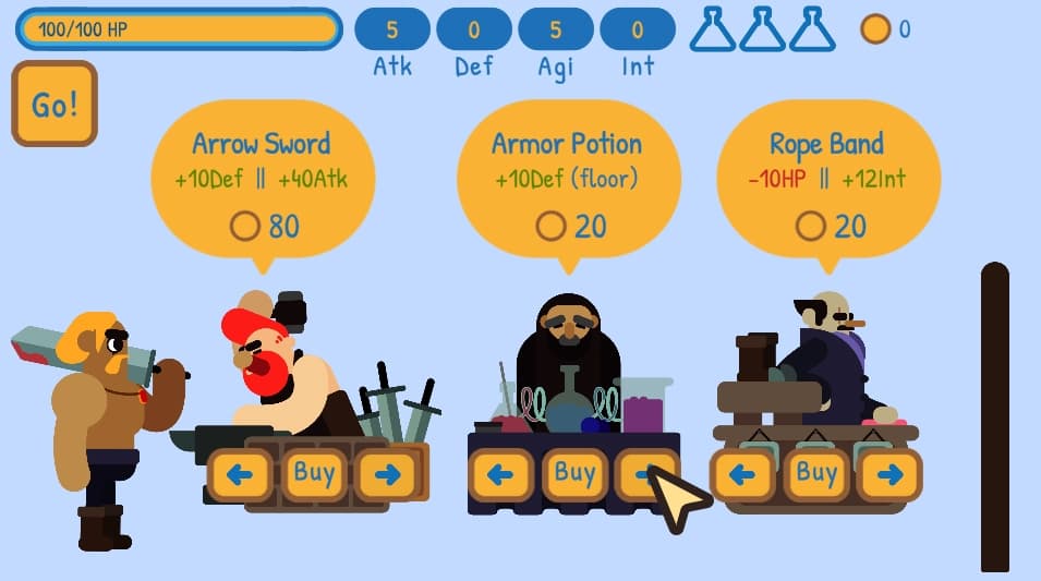 Mystic Dungeon & Mighty Mustache screenshot 2
