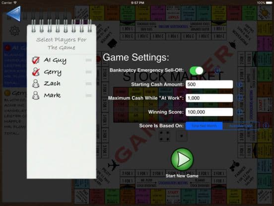 Stock Market Board Game