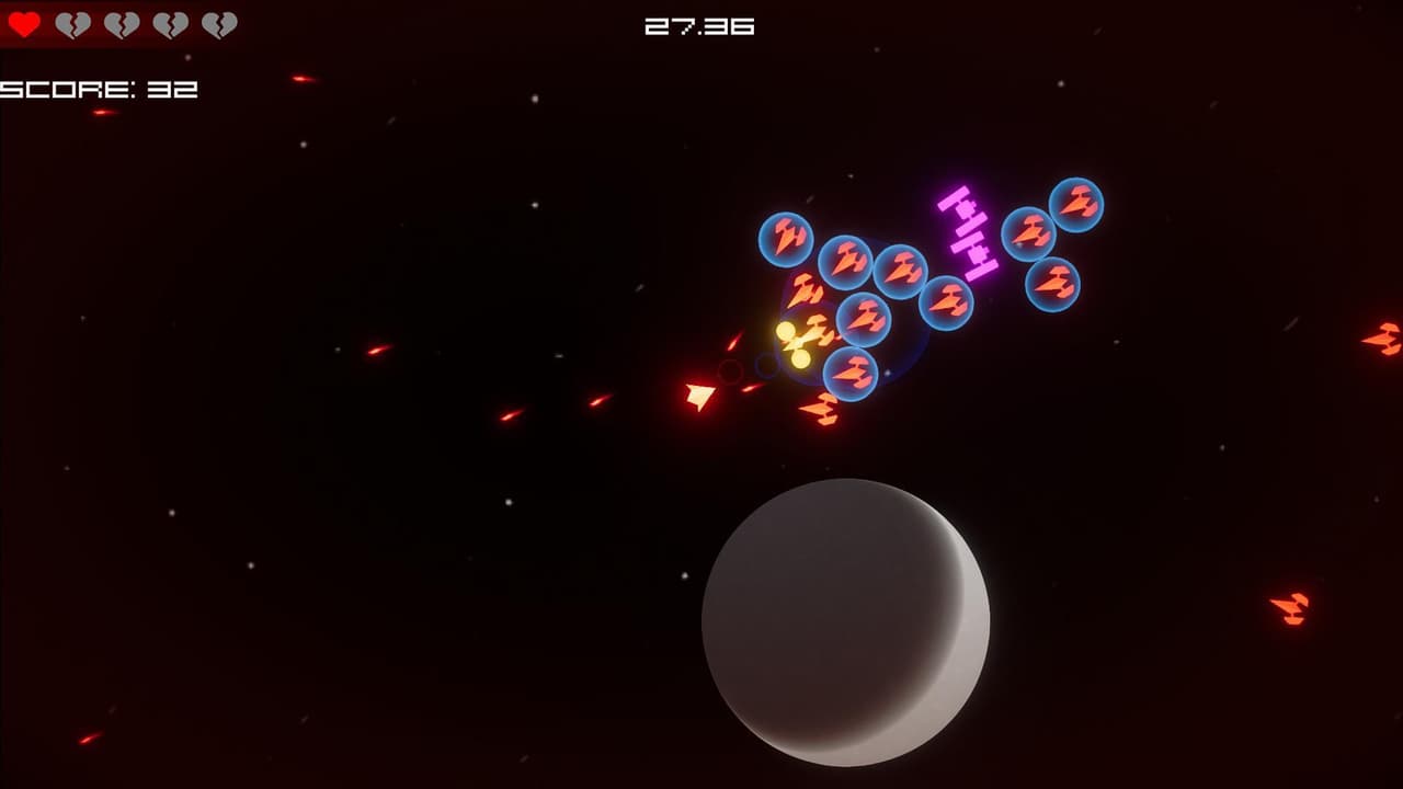 Simple Space Game (SPRProgramming) screenshot 2
