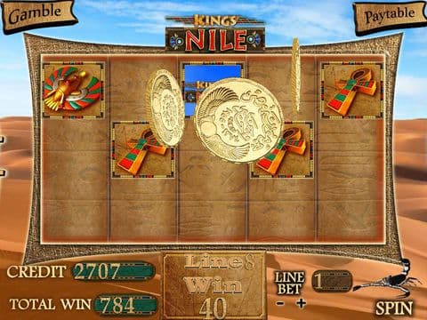 Kings Nile Slot Machine ===3D=== screenshot 5