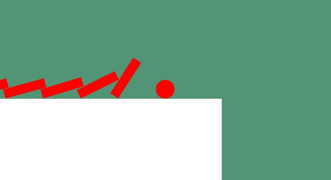 2D Rube Goldberg Machine