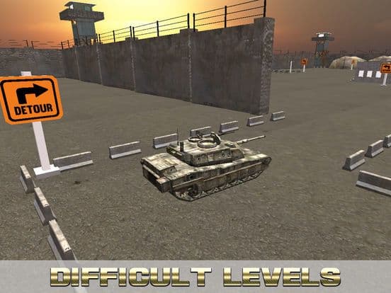 Military Tank Real Parking screenshot 5