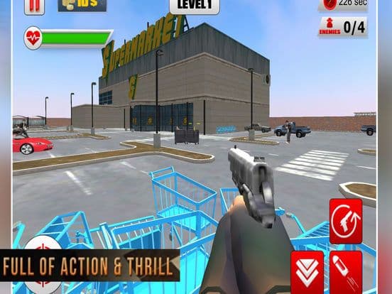 Shooting Supermarket Robbery screenshot 3