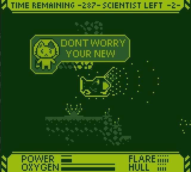 GameJam "GB 4 Color" Deep Dive Rescue