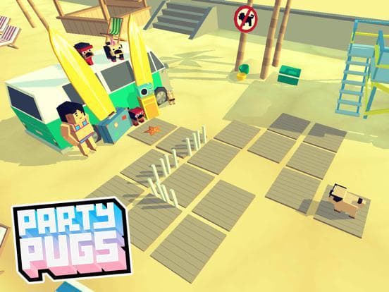 Party Pugs: Beach Puzzle GO! screenshot 4