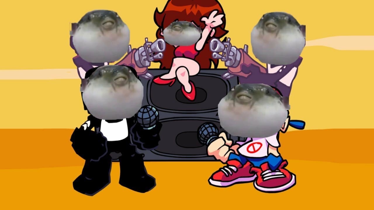 Friday Night Funkin Pufferfish Ugh | FNF Mod | Web Browser Online Port